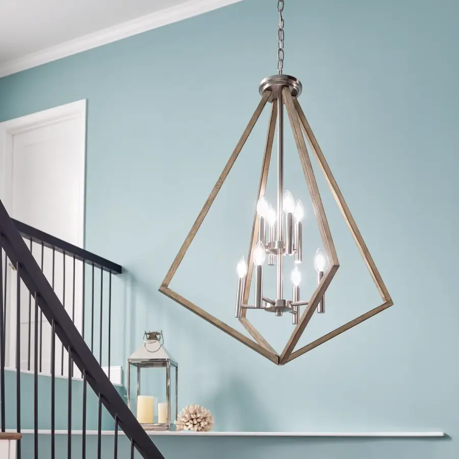 Deryn 8-Light Multi-Tier Chandelier - Image 4