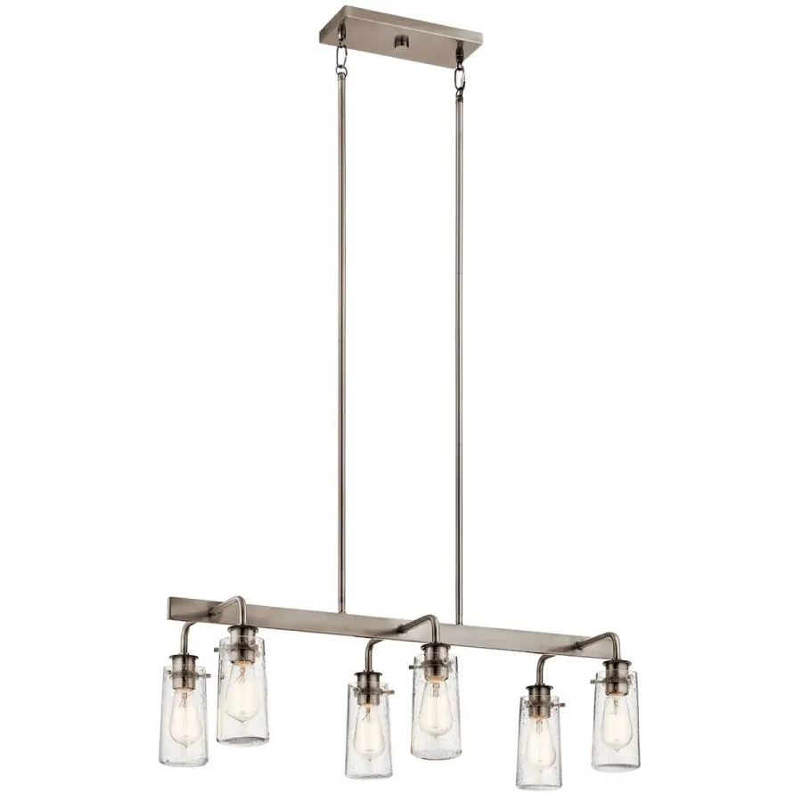 Braelyn 6-Light Linear Chandelier - Image 2