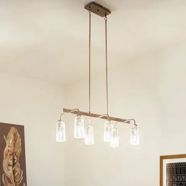 Braelyn 6-Light Linear Chandelier - Image 5