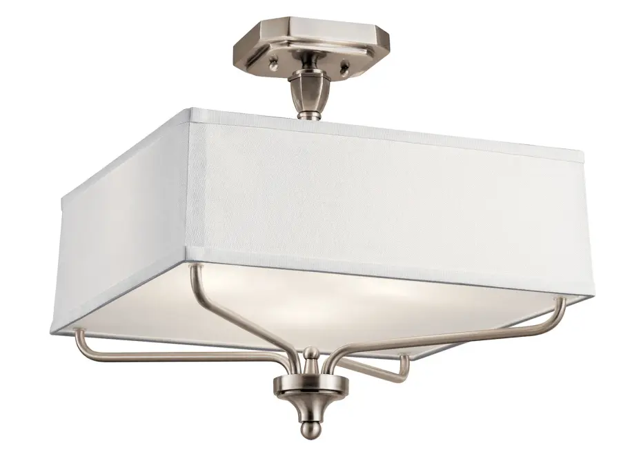 Arlo Semi-Flush Mount Ceiling Light - Image 1