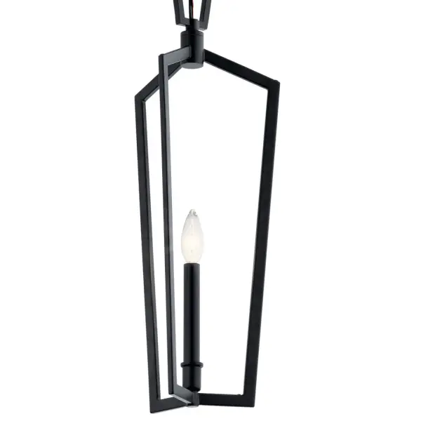 The Abbotswell Mini Pendant delivers modern sophistication in a compact 9.5-inch diameter. Its sleek black finish and single-light design make it perfect for task lighting or creating visual interest in smaller spaces.