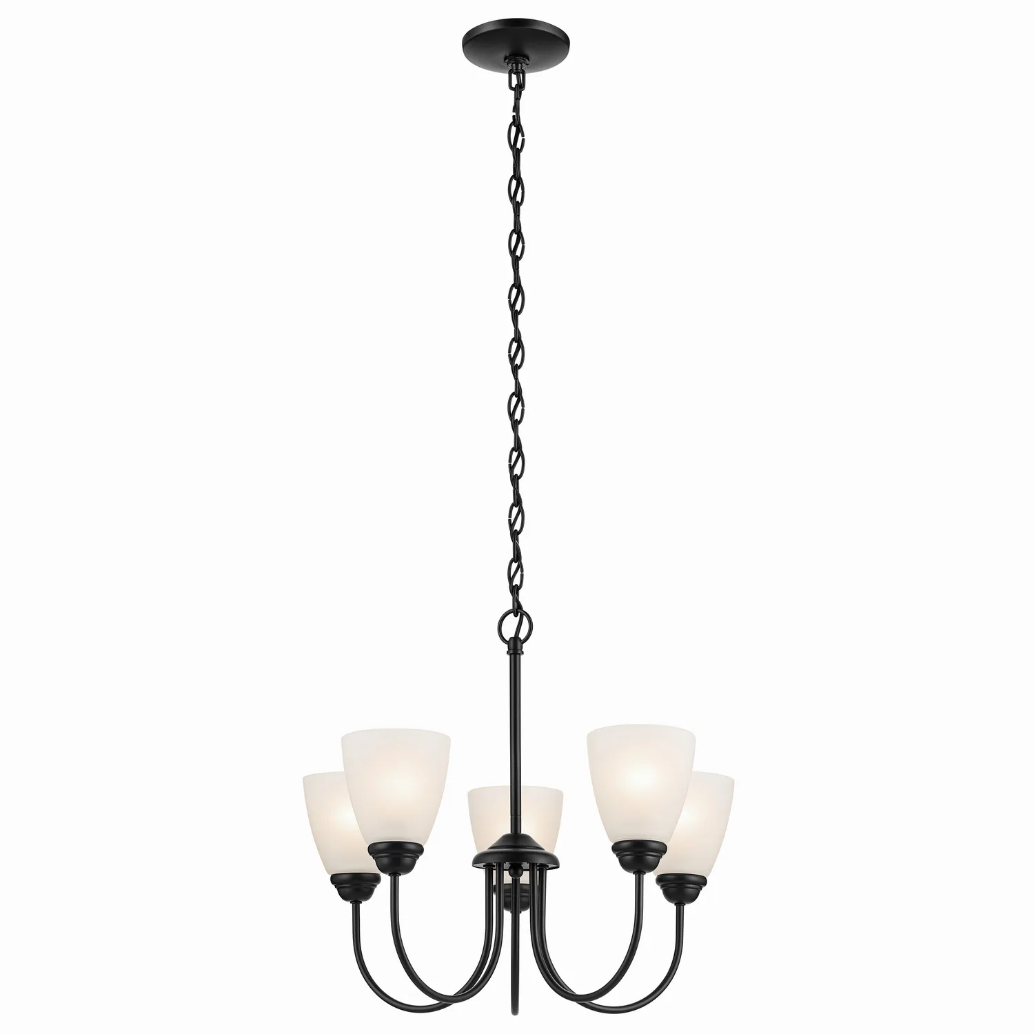 Jolie 5-Light Chandelier in Black
