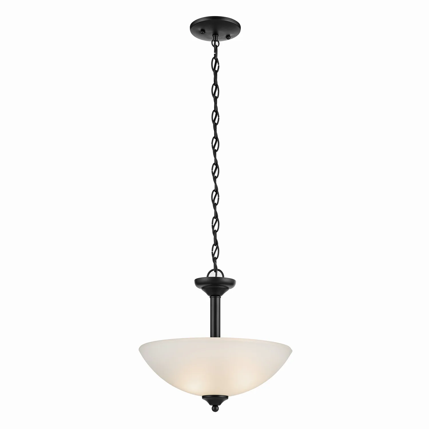 Jolie Two Light Pendant in Black