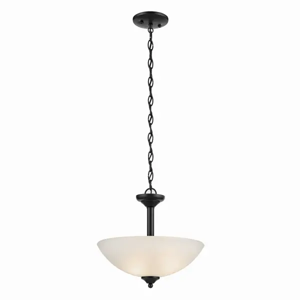 Jolie Two Light Pendant in Black