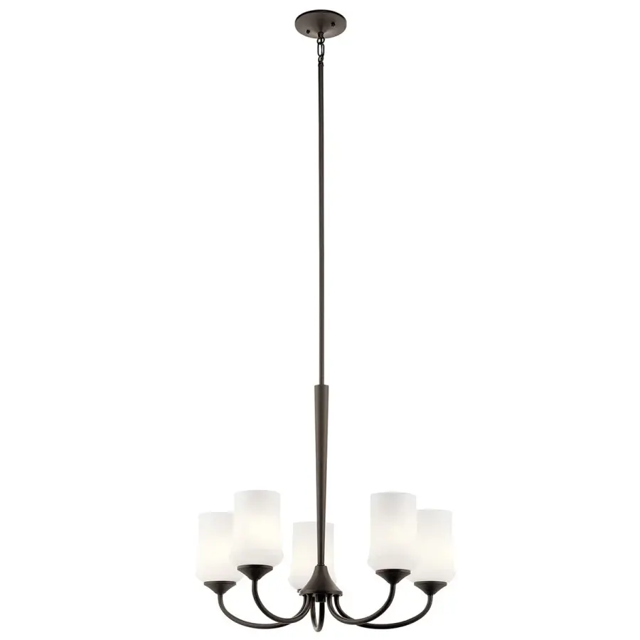 Aubrey 5-Light Chandelier in Olde Bronze - Image 2