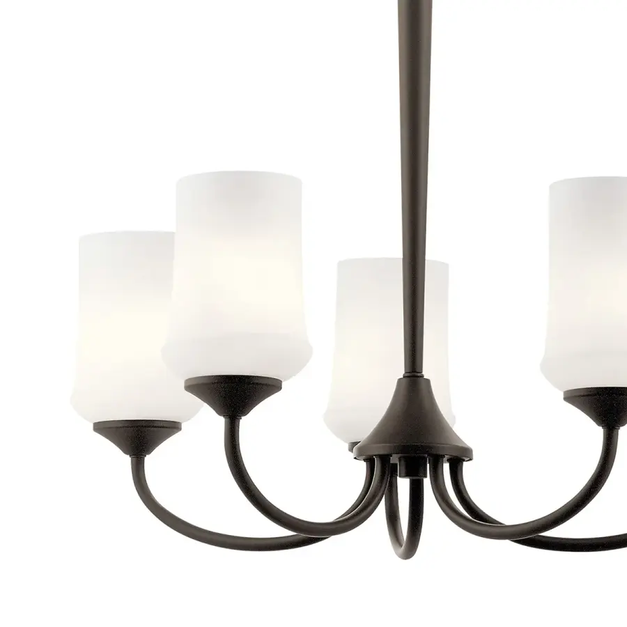 Aubrey 5-Light Chandelier in Olde Bronze - Image 3