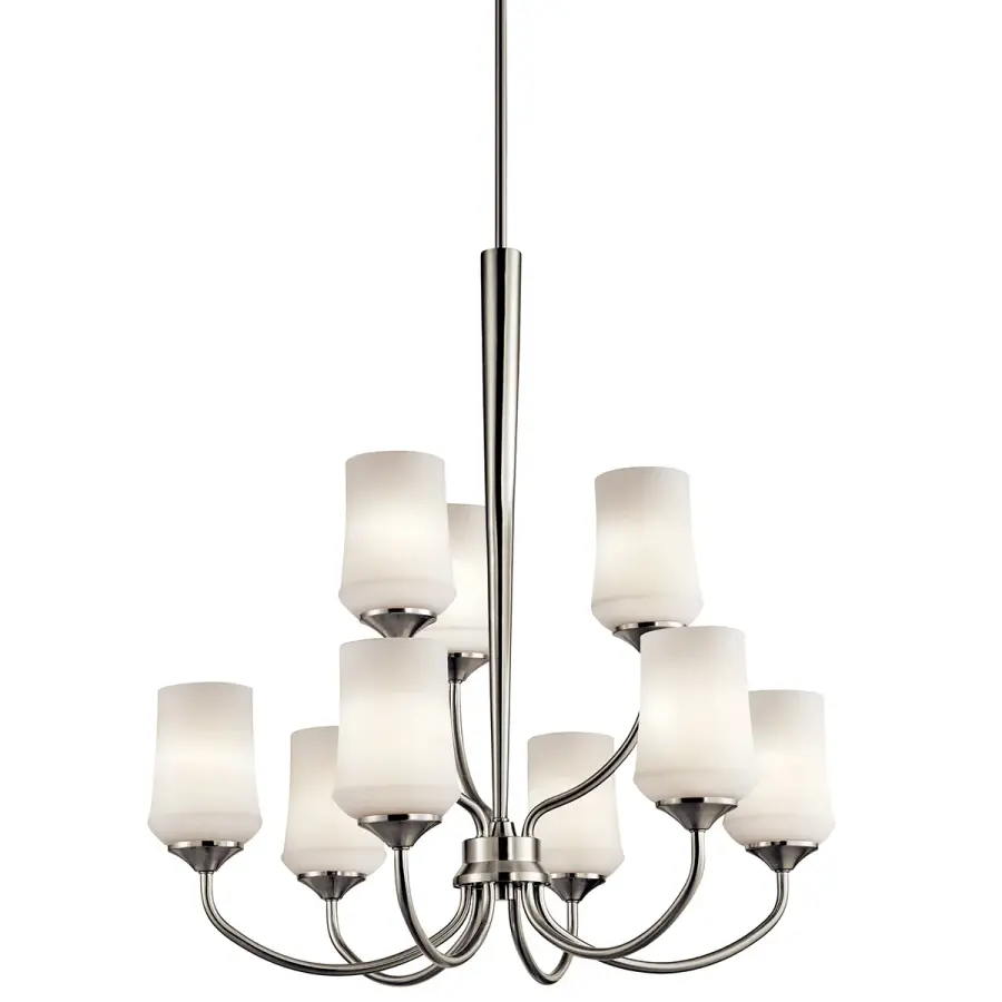 Aubrey 9-Light Multi-Tier Chandelier - Image 1