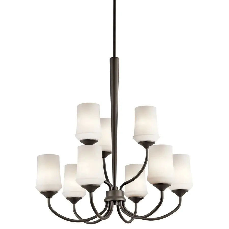 Aubrey 9-Light Multi-Tier Chandelier - Image 1