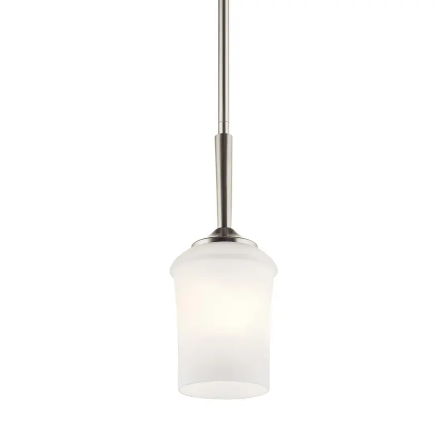 Aubrey Mini Pendant in Brushed Nickel - Image 1