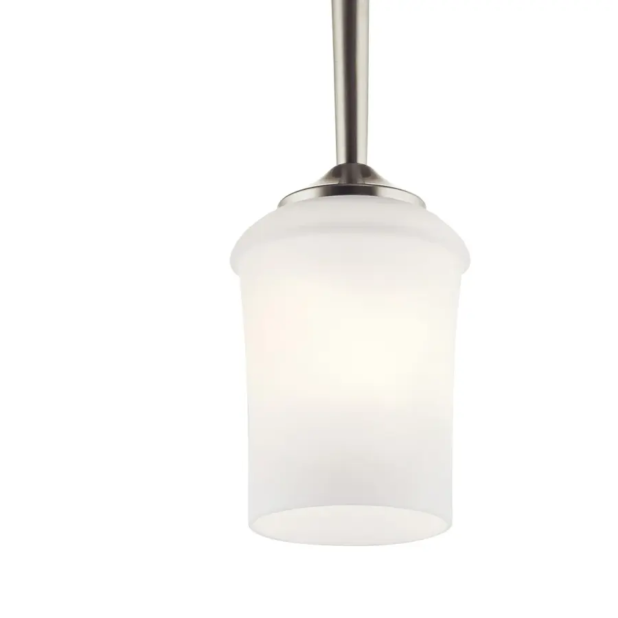Aubrey Mini Pendant in Brushed Nickel - Image 3