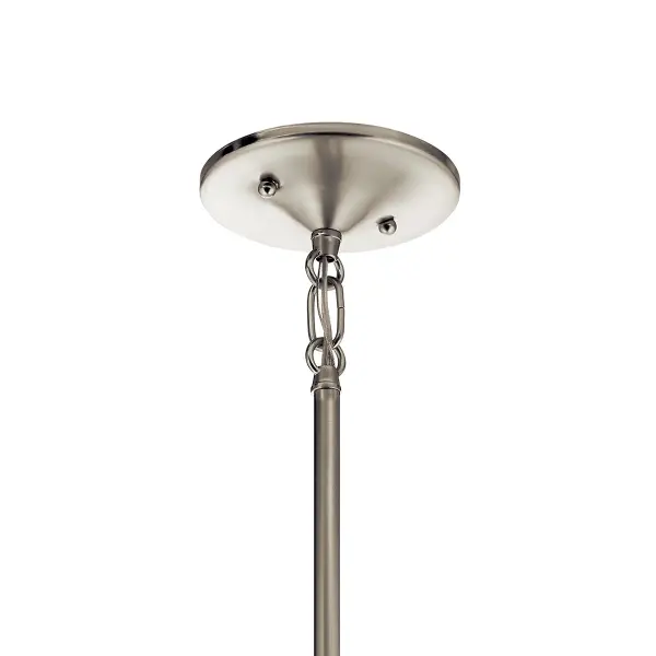 Aubrey Mini Pendant in Brushed Nickel - Image 4
