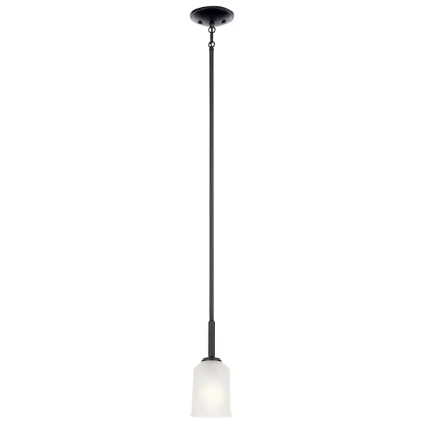 Shailene One Light Mini Pendant in Black