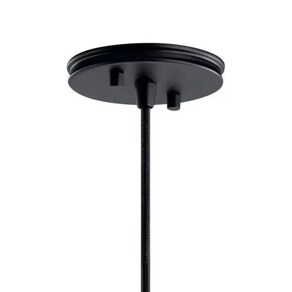 Danika Black Metal Dome Pendant - Image 4