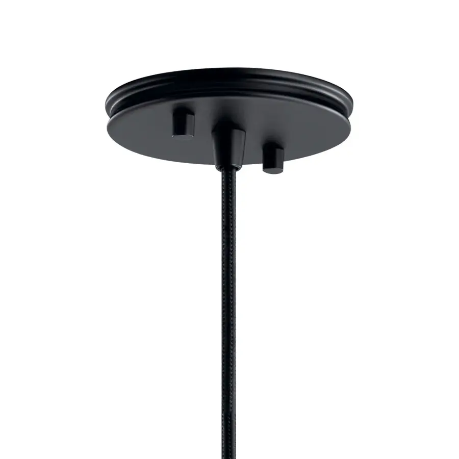 Danika Black Metal Dome Pendant - Image 4