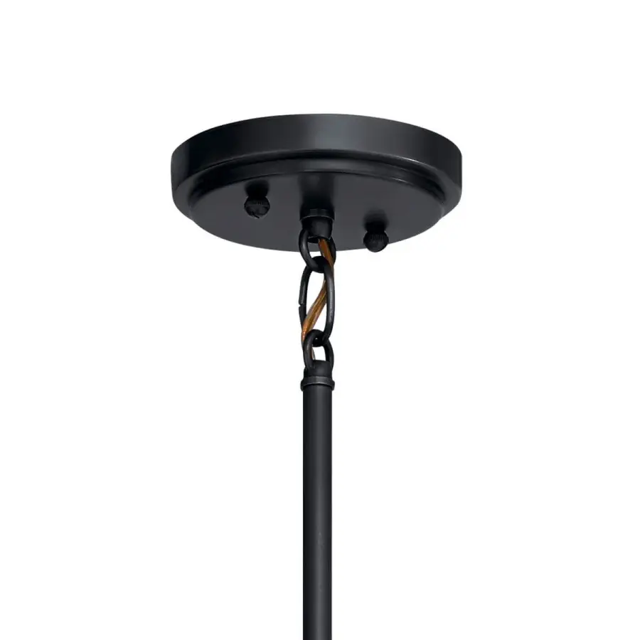 Alton 5-Light Chandelier in Black - Image 4