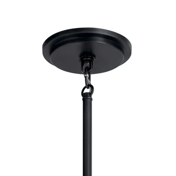 Alton 8-Light Chandelier in Black - Image 4