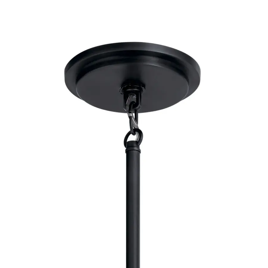 Alton 8-Light Chandelier in Black - Image 4