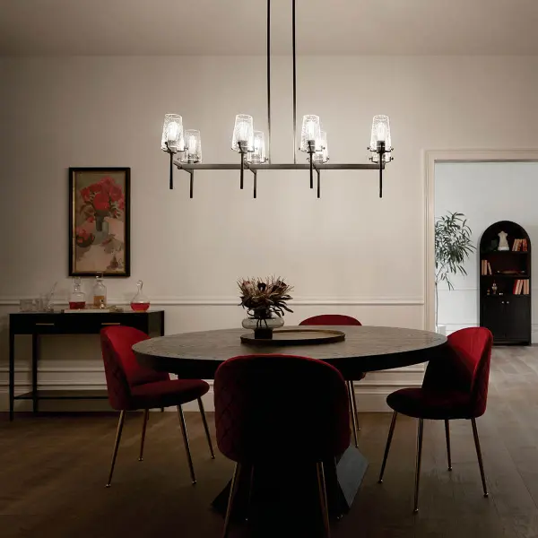 Alton 8-Light Linear Chandelier - Image 7