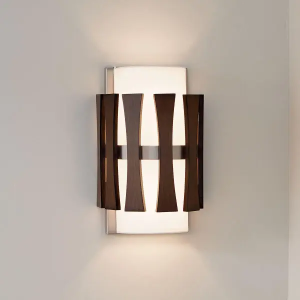 Cirus 2-Light Wall Sconce with Fabric Drum Shade - Image 4