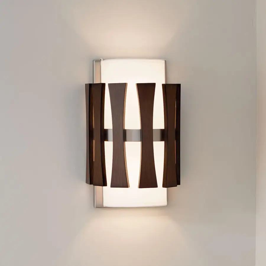 Cirus 2-Light Wall Sconce with Fabric Drum Shade - Image 4