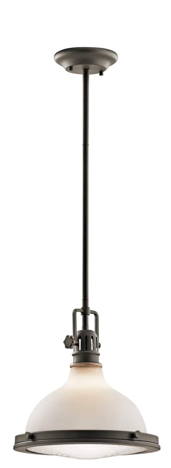 Hatteras Bay One Light Pendant in Olde Bronze