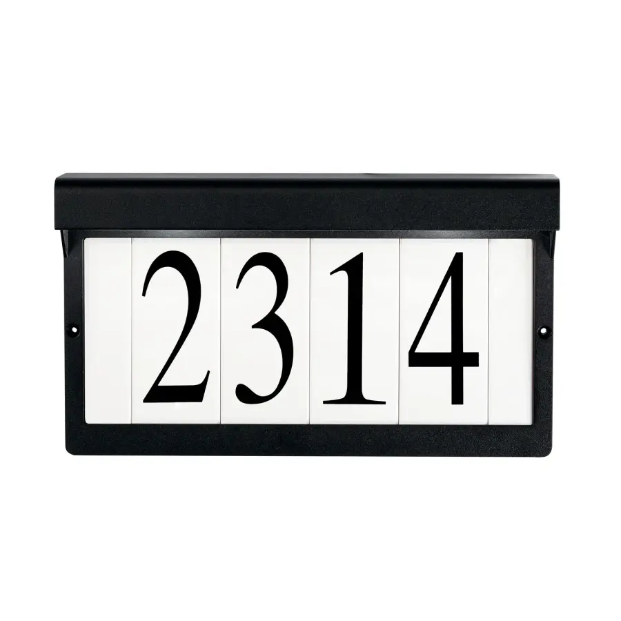 Address Light - Textured Black - Image 1
