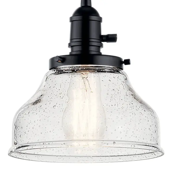 Avery Mini Pendant in Black - Image 2