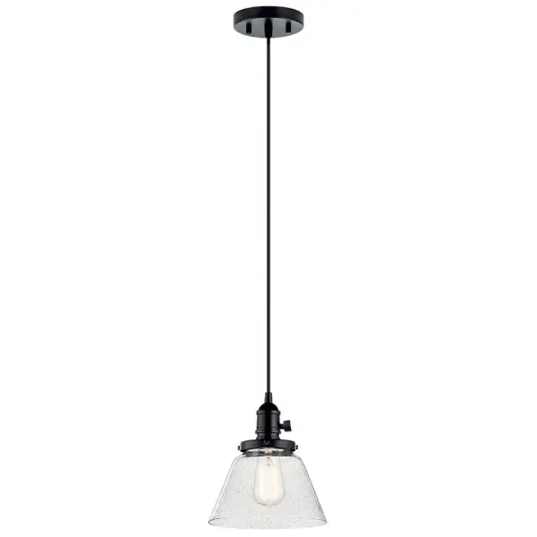 Avery Mini Pendant in Black - Image 1