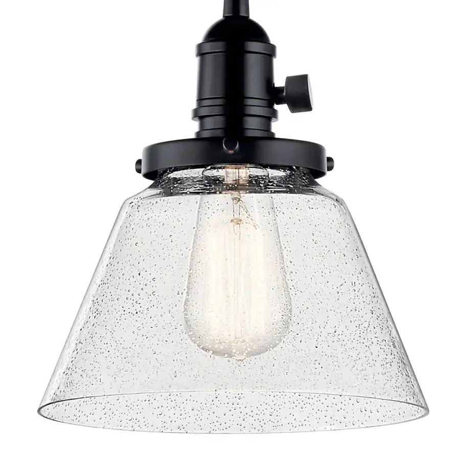 Avery Mini Pendant in Black - Image 2