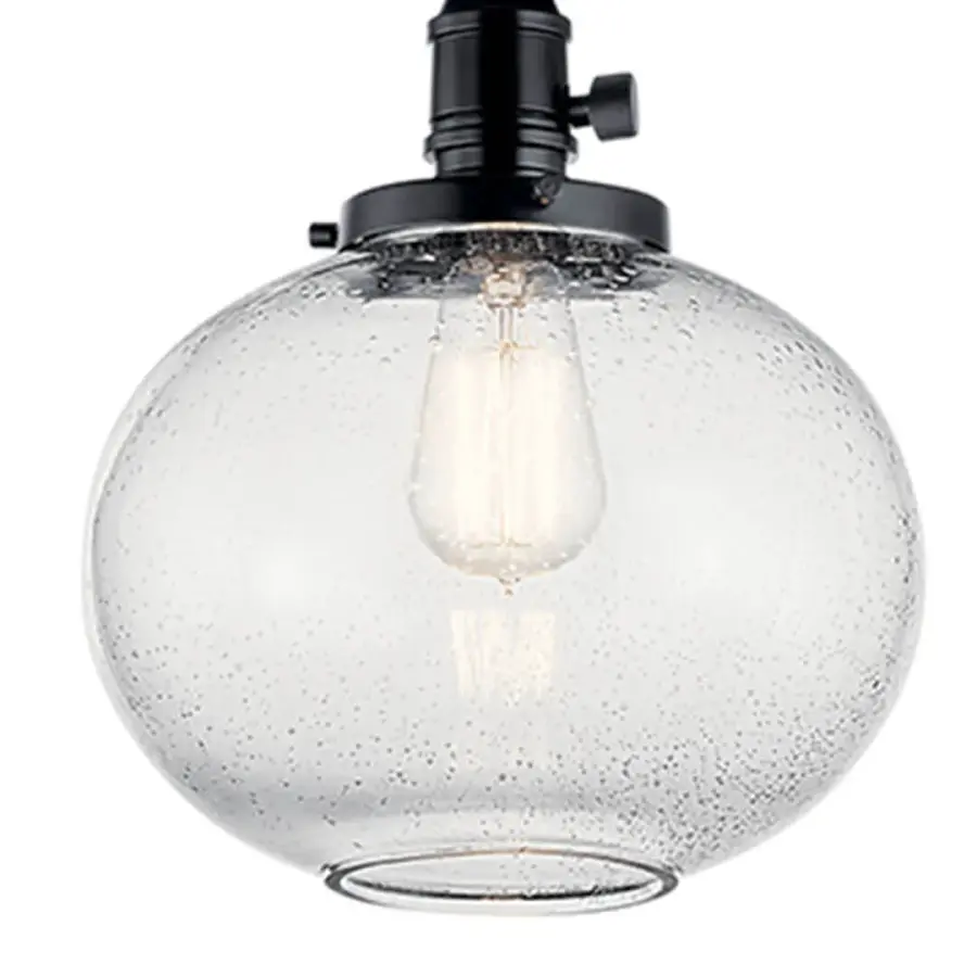 Avery Mini Pendant in Black - Image 2