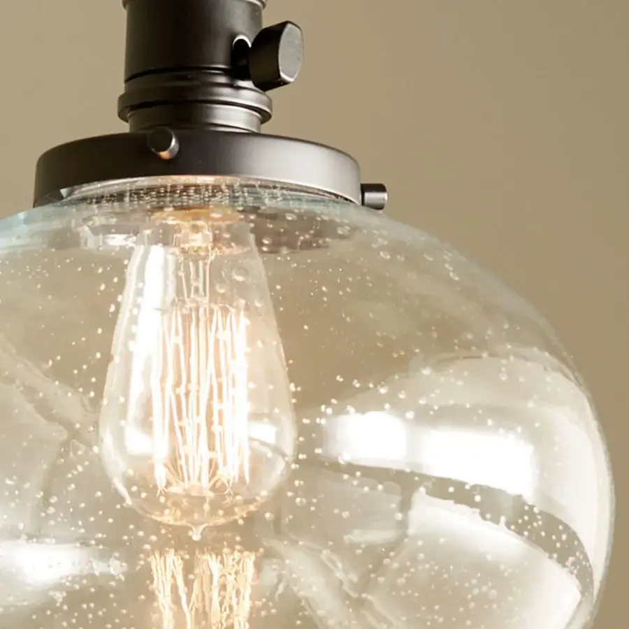 Avery Mini Pendant in Black - Image 4