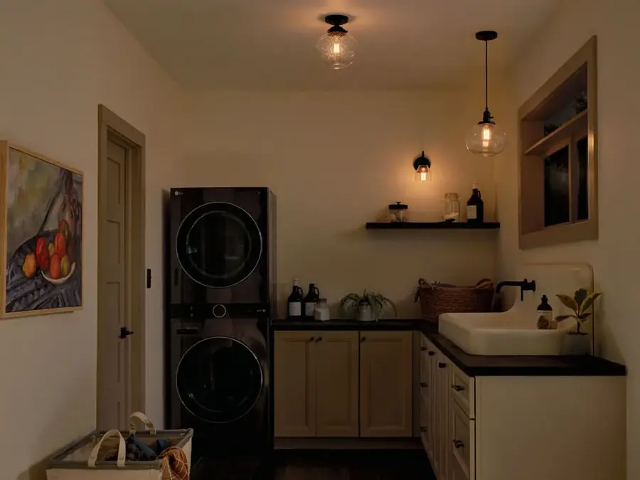 Avery Mini Pendant in Black - Image 7