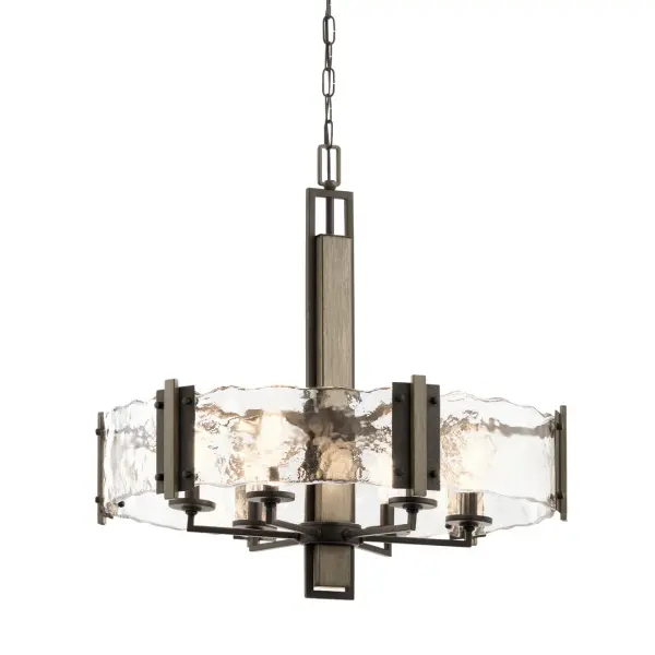 Aberdeen 6-Light Chandelier in Olde Bronze - Image 1