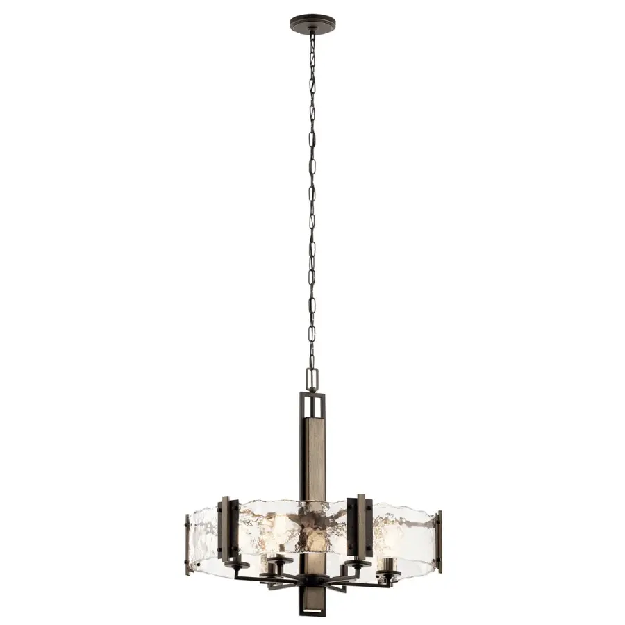 Aberdeen 6-Light Chandelier in Olde Bronze - Image 2
