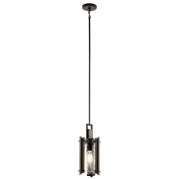 Aberdeen Mini Pendant in Olde Bronze - Image 2
