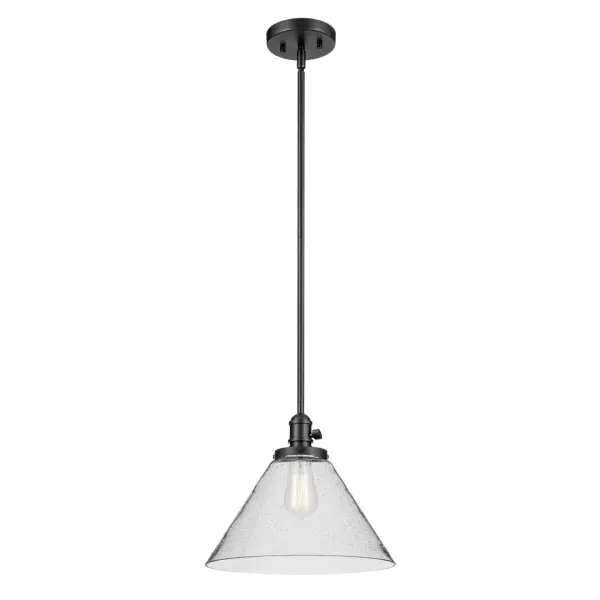 Avery 1-Light Pendant in Black - Image 2