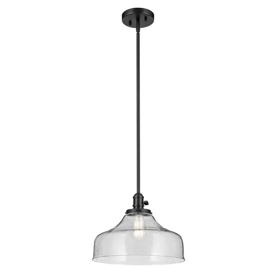 Avery 1-Light Pendant in Black - Image 2