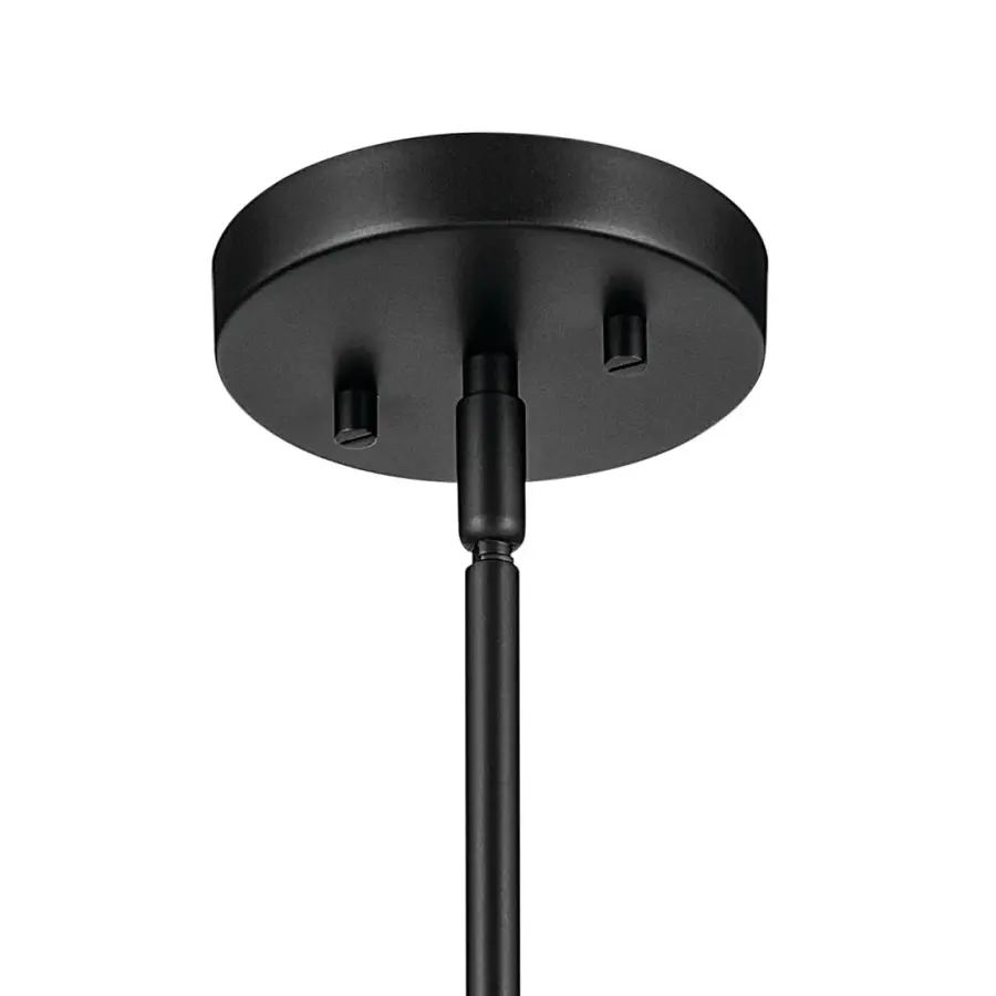 Avery 1-Light Pendant in Black - Image 3