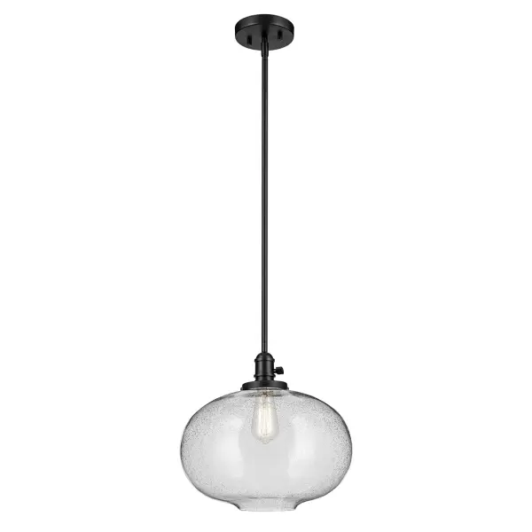 Avery 1-Light Pendant in Black - Image 2