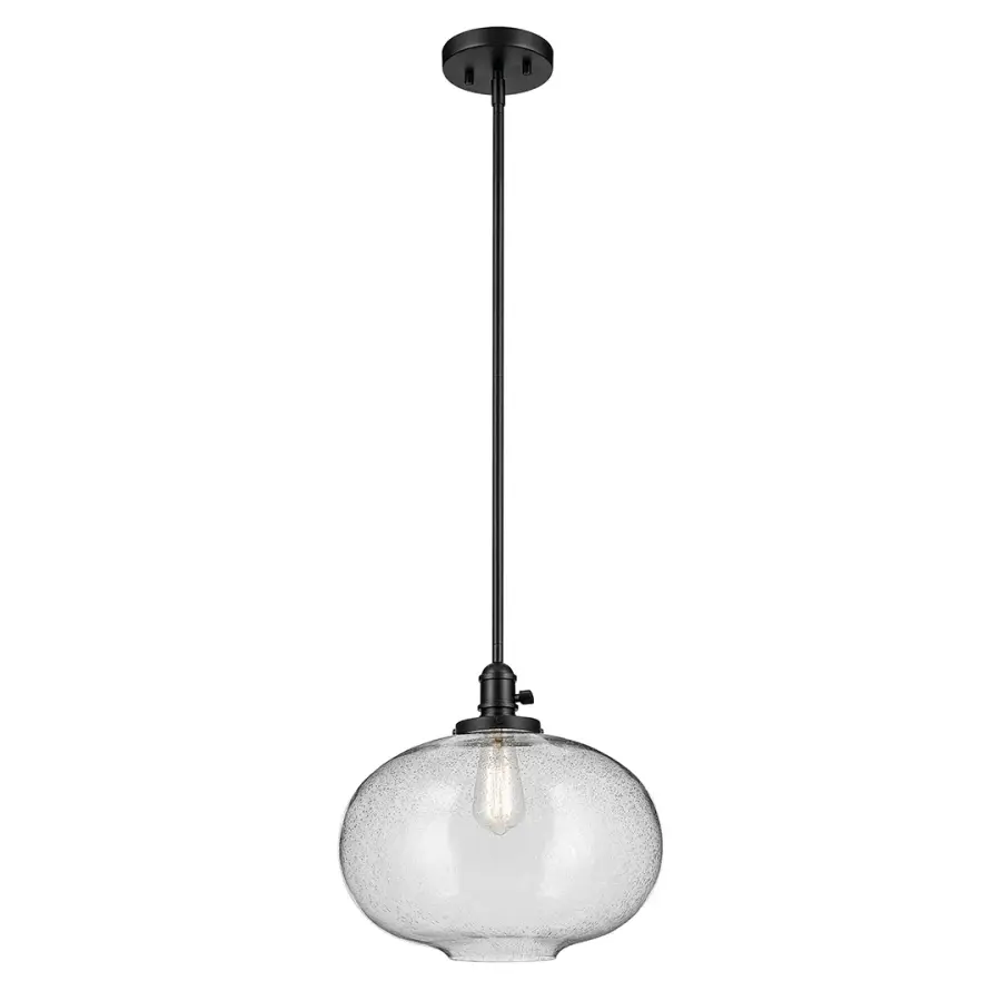 Avery 1-Light Pendant in Black - Image 2