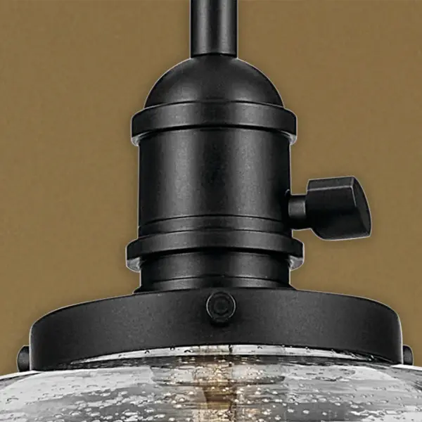 Avery 1-Light Pendant in Black - Image 6