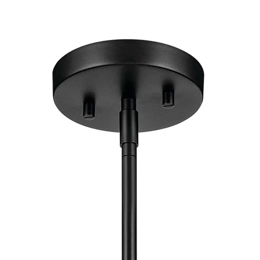 Avery 1-Light Pendant in Black - Image 3