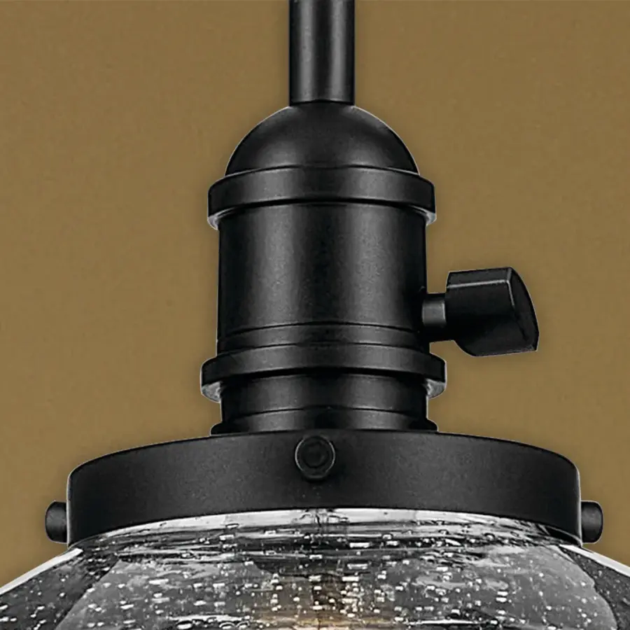 Avery 1-Light Pendant in Black - Image 6