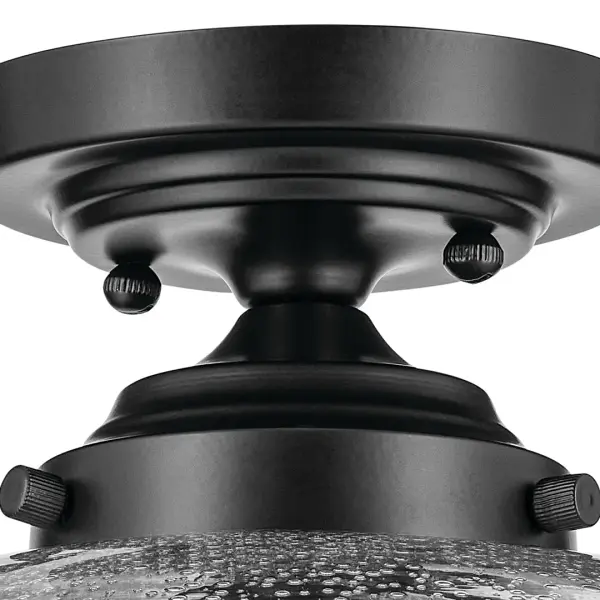 Avery 14.5" Black Flush Mount Ceiling Light - Image 3