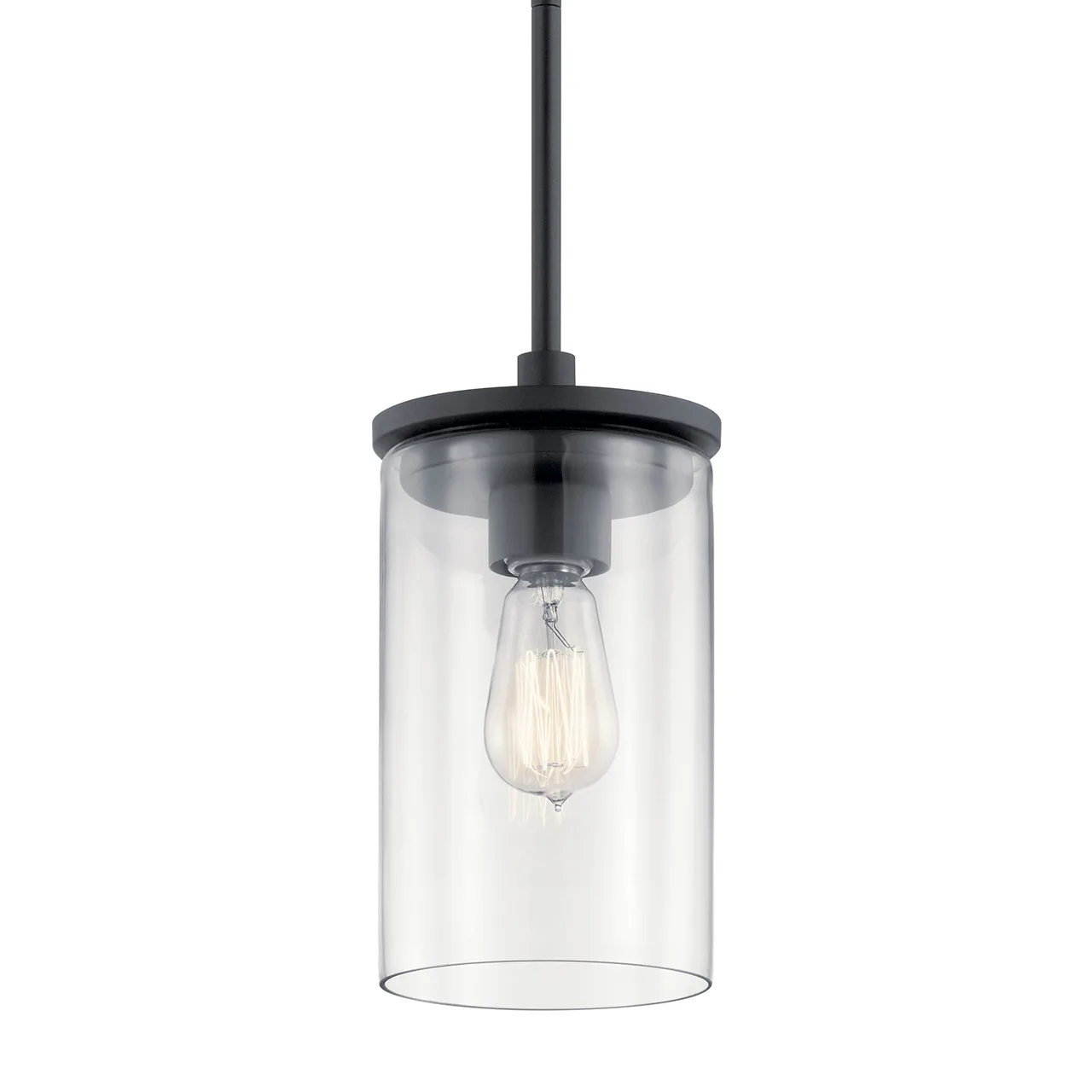 Crosby Mini Pendant in Black