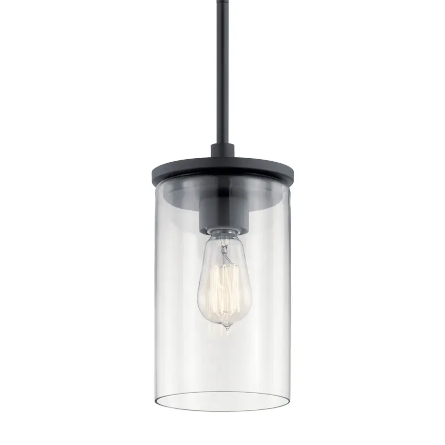 Crosby Mini Pendant in Black - Image 1