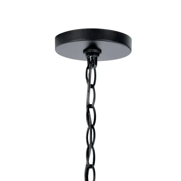 Crosby 4-Light Pendant in Black - Image 4