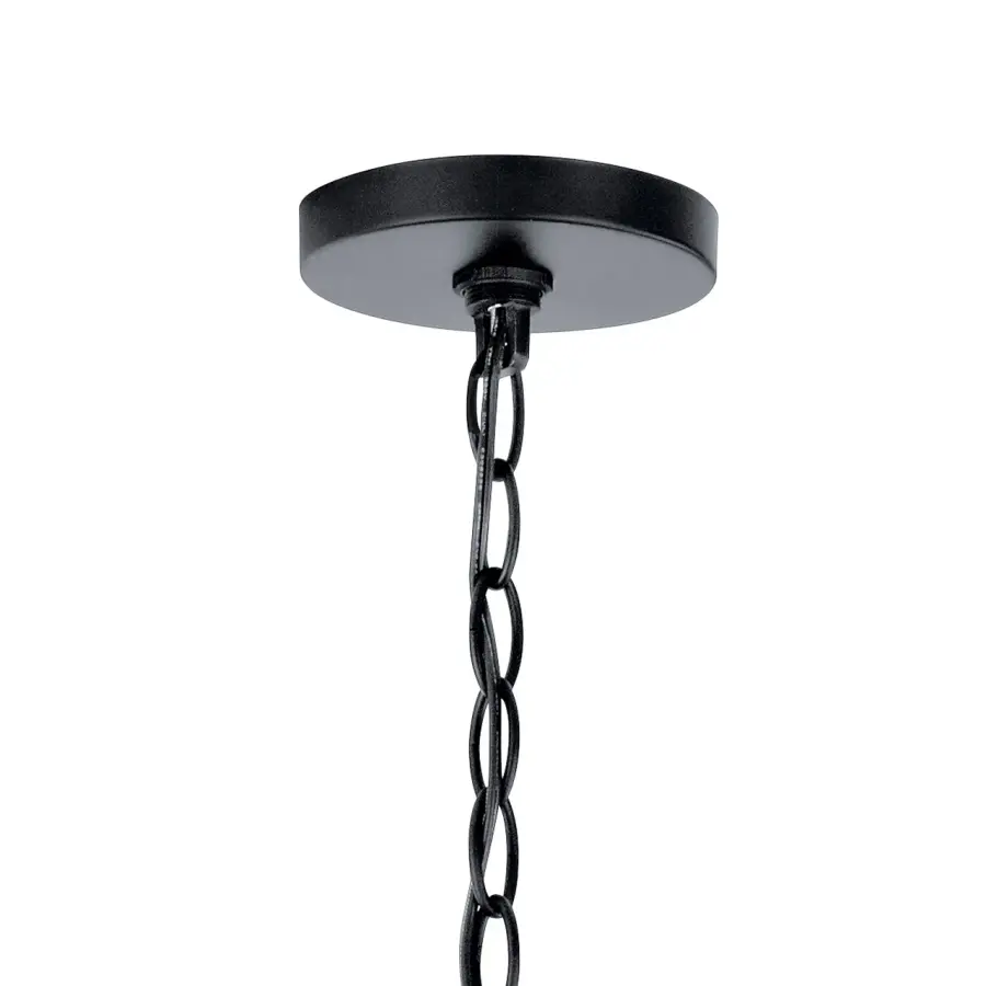 Crosby 4-Light Pendant in Black - Image 4