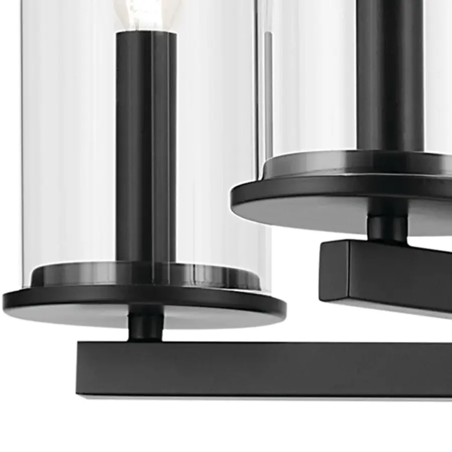 Crosby 6-Light Chandelier in Black - Image 2