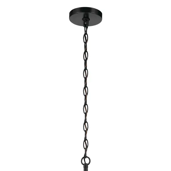 Crosby 6-Light Chandelier in Black - Image 5